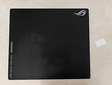 компьютерные мыши frime: Игровой стеклянный коврик для мыши ROG Moonstone Ace L (45x40 см) — 1