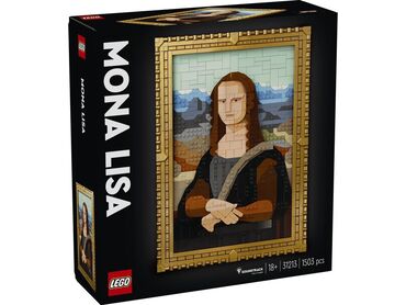 Digər ev dekoru: LEGO Art Mona Lisa – 31213 Dünyaca məşhur Mona Liza əsərinin LEGO