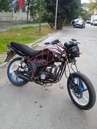 moped 80cc: Modifikasiya olunmuş yol/off-road tipli motosiklet - Mühərrik: tək