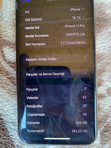iphone 16 pro 2 ci el: IPhone 11 Pro, 256 GB, Qızılı, Face ID, Simsiz şarj — 3