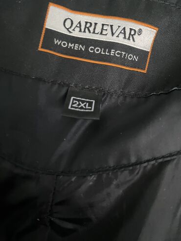 женская куртка зимняя с капюшоном: Пуховик, 2XL (EU 44)