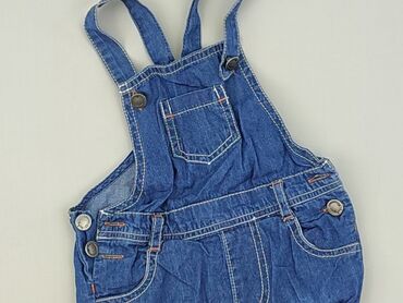 czarne legginsy z wysokim stanem nieprześwitujące: Dungarees, 6-9 months, condition - Very good