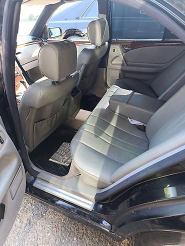 w210 sukanı: Mercedes-Benz E-Class (W210) sedan - Kuzov: qara rəng, 4 qapı — 5