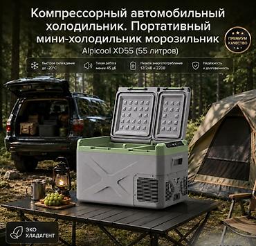 Компрессорный автомобильный холодильник-морозильник Alpicool XD55 —