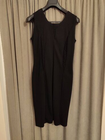 haljina xl: XL (EU 42), bоја - Crna, Drugi stil, Na bretele
