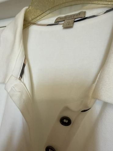 ag cins: Polo köynək, Burberry, XL, rəng - Ağ — 5