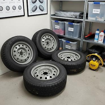 гак айон с: Колеса в сборе 175 / 70 / R 13, Зима, Новый, Комплект, Легковые, Железные, отверстий - 4 — 2