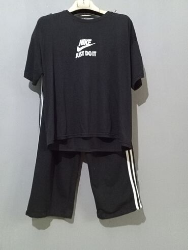 Köynəklər: İdman dəsti, Nike, XL (EU 42), rəng - Qara