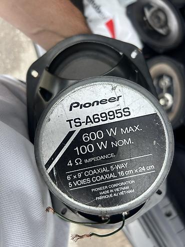 vita avto: Pioneer avtomobil akustikası – 6"x9" koaksial dinamiklər - Model — 3