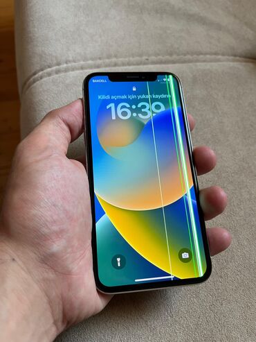 irşad telecom iphone x: IPhone X, 64 GB, Matte Silver, Qırıq, Face ID, Sənədlərlə