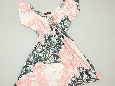sukienki wieczorowe w kolorze ecru: Dress, L (EU 40), condition - Good