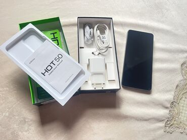 телефон fly iq434 era nano 5: Infinix HOT 50, 256 GB, rəng - Gümüşü