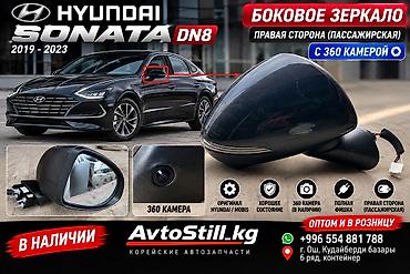 камера для обгона на праворукую машину: Боковое правое Зеркало Hyundai Б/у, Оригинал — 1
