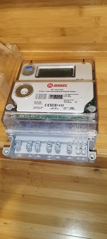 isiq led: Makel 3 fazalı 4 telli aktiv elektronika elektrik sayacı Model: TİP — 2