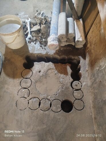 Beton işləri: Beton kəsmə beton deşmə xidməti Karot - HILTI DD 200 / 350 ilə 25 ° — 2