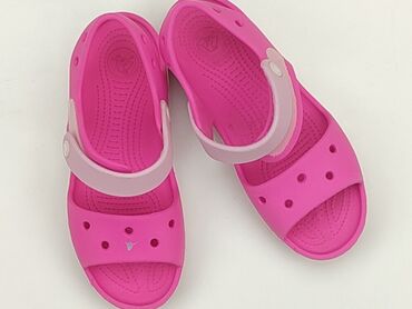 stroje kąpielowe dziecięce: Sandals Crocs, 36, Used