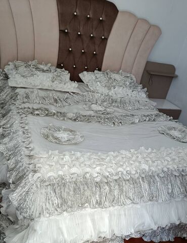 baki tekstil fabriki elaqe: Yataq üçün Yeni rəng - Boz Yataq örtüyü, Pulsuz çatdırılma
