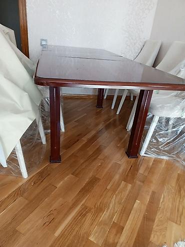 Masalar: Qonaq masası, İşlənmiş, Açılan, MDF, Dördbucaq masa — 3