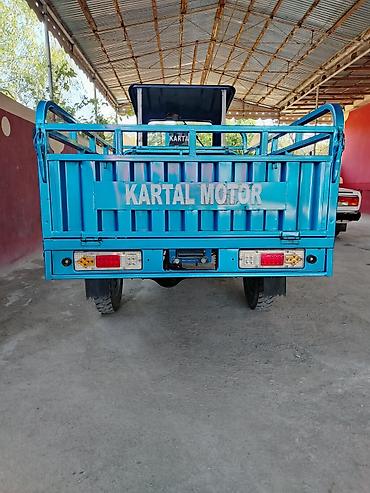 mon moto: Kartal KT200SC üçtəkərli yük motosikleti - Güclü benzin mühərriki — 6