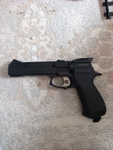 суу киргизебиз: Пневматический пистолет MP-651K (Ижмех) - Калибр: 4,5 мм (.177) — для