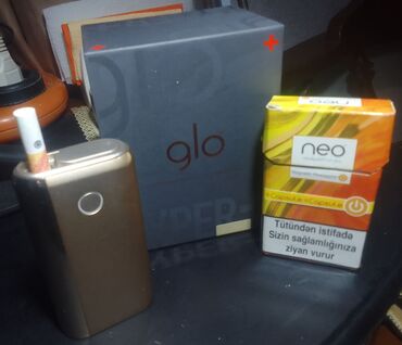 Qəlyan, vayp və aksesuarları: Məhsul: glo Hyper+ (Advanced Heat Technology) tütün qızdırma cihazı