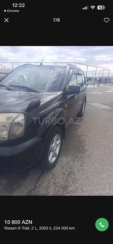 bmw e60 bufer: Nissan X-Trail: 2 l | 2003 il Ofrouder/SUV — 7