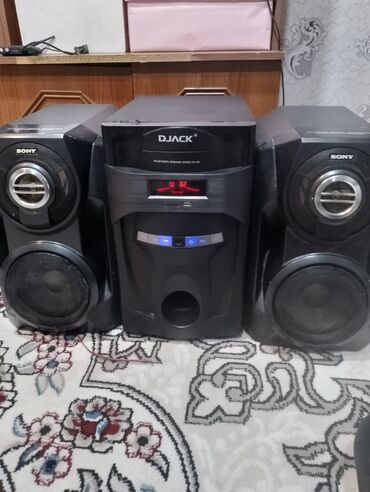 Компьютеры, ноутбуки и планшеты: Djack DJ-6L bluetoothlu audio sistemi + iki ədəd Sony ön akustik kolon