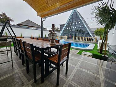 Günlük kirayə evlər: 200 kv. m, 6 otaqlı, Kombi, Qaz, İşıq — 10