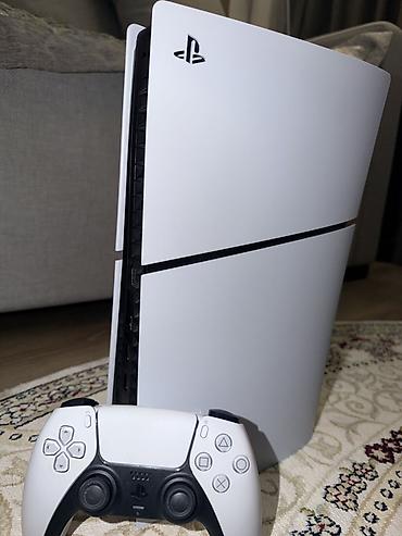 playstation 5 slim 2 el: Ideal veziyyetde Playstation 5 slim satilir, ev seraitinde istifade — 2