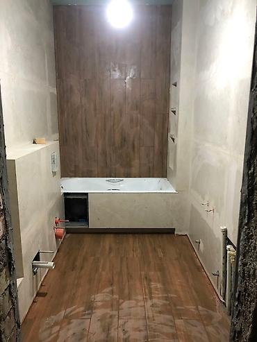 Укладка плитки: Подготовка стен для укладки, Подготовка стен для грунтовки, Резка плитки | Керамическая плитка, Керамогранитая плитка, Мозаичная плитка | Вертикальная укладка, Диагональная укладка, Горизонтальная укладка Больше 6 лет опыта — 5