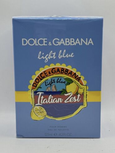 eclat mon: Dolce&gabbana italian zest 125ml edt limited edition.Bağlı qutudur