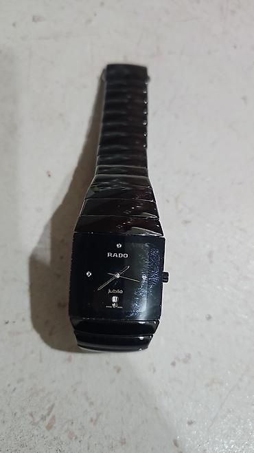 RADO Jubile kişi qol saatı - Korpus və qolbaq: parlaq qara keramik