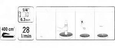 Ostali pneumatski alati: YATO pneumatska mastilica YT-0702 - Profesionalni pneumatski pištolj — 7