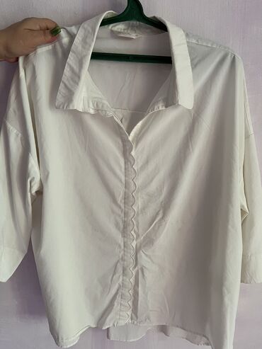 бирюзовая рубашка женская: Рубашка, Классическая модель