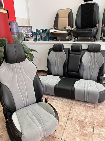 Чехлы и накидки на сиденья: Чехлы Кожаные, Toyota, Новый, Самовывоз — 11