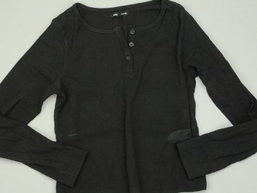 czarne bluzki na długi rekaw: Bluzka Damska, SinSay, XL, stan - Dobry