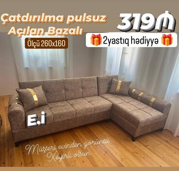 quxna divanlari: Künc divan, Açılan, Bazalı, Parça, Pulsuz çatdırılma