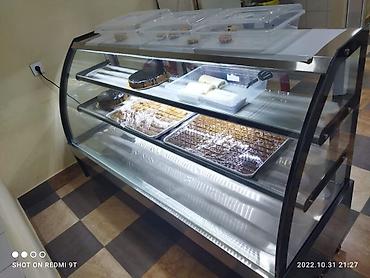 Soyuducu avadanlığı: Vitrin soyuducu tecili satilir 450azn. Unvan Sumqayit Nigaz — 1