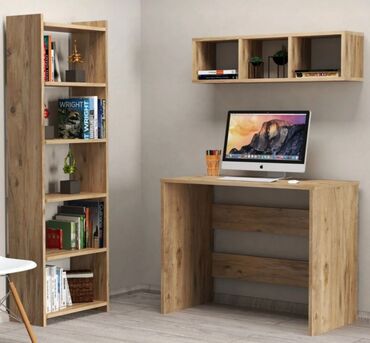 Masalar: Kompüter masası, Yeni, Açılmayan, Laminat, Dördbucaq masa — 15