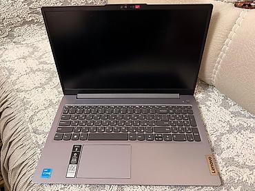 Ноутбуки и аксессуары: Lenovo noutbuk – 15.6" ekranlı, nazik çərçivəli, boz (grey) korpus — 3