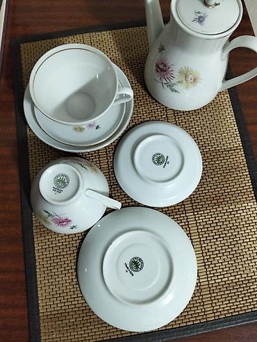 rose: Фарфоровый чайный набор Rosenthal (Германия), деколь с цветами и — 2