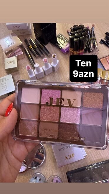 Kosmetika dəstləri: JEV makiyaj və dəriyə qulluq məhsulları - JEV Liquid Foundation Cream — 11