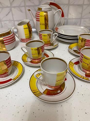 Çay dəsti, rəng - Ağ, Farfor lalafo.az -da Çay dəsti, rəng - Ağ, Farfor