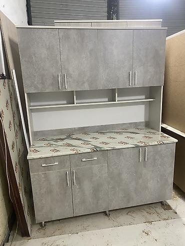 Кухонные гарнитуры: Кухонный гарнитур, Новый, цвет - Серый, МДФ, Бесплатная доставка, Платная доставка, Самовывоз — 6