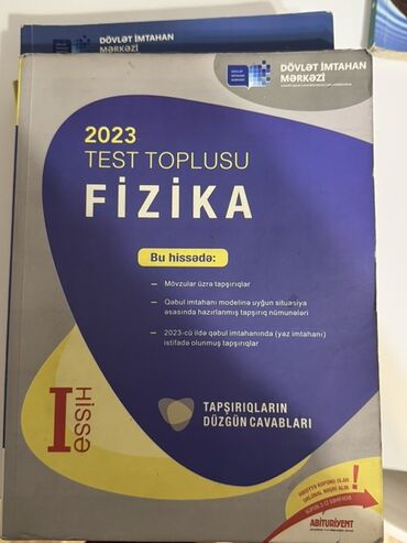 ответы физика тгдк: Bu kitab 2023-cü il üçün hazırlanmış, qəbul imtahanlarına hazırlaşan