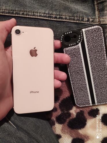ayfon 12 qiyməti: IPhone 8, 64 ГБ, Rose Gold, Отпечаток пальца, Беспроводная зарядка