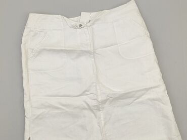 biała spódnice jeansowe midi: Спідниця, C&A, 4XL, стан - Хороший