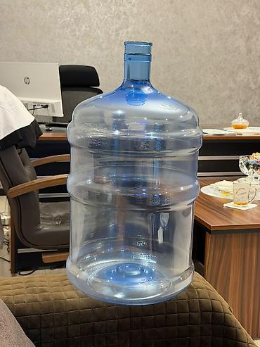 su 19 lt: 4,5₼ ( yeni ) 19 litrlik su qabı (damcılı dispenser üçün bidon) - — 3