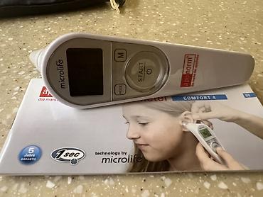 Градусниктер, тепловизорлор: Инфракрасный ушной термометр Microlife (apo norm), модель Comfort 4 — 1