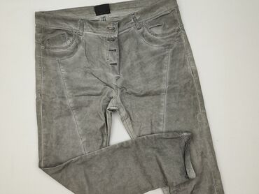 stradivarius woskowane spodnie z wysokim stanem: Janina, Jeansy damskie, rozmiar 2XL